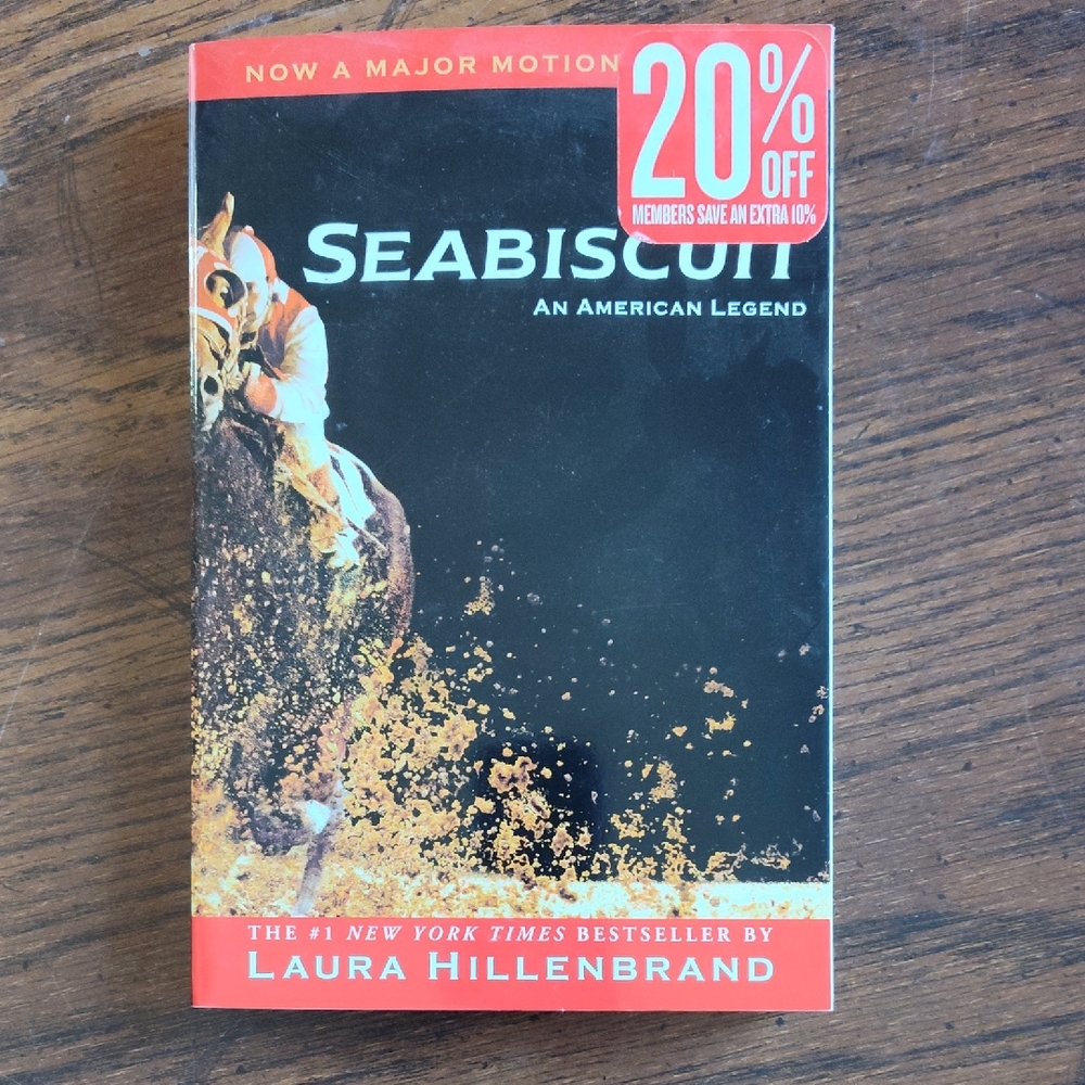 Seabiscuit Book by Laura Hillenbrand
